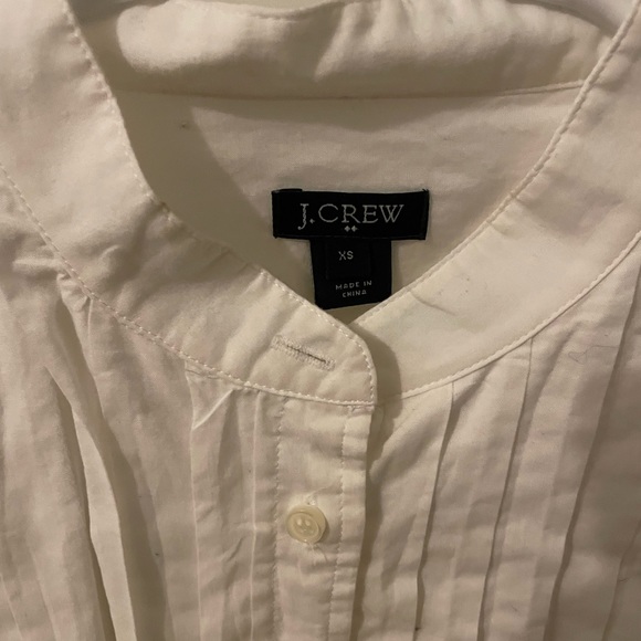 J crew white blouse - Picture 2 of 2